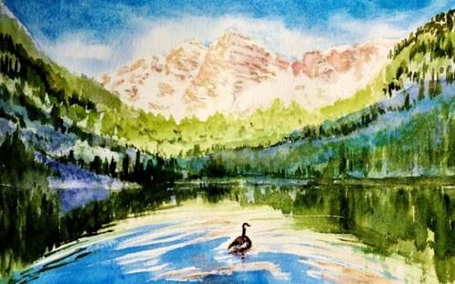 Maroon Bells Summer